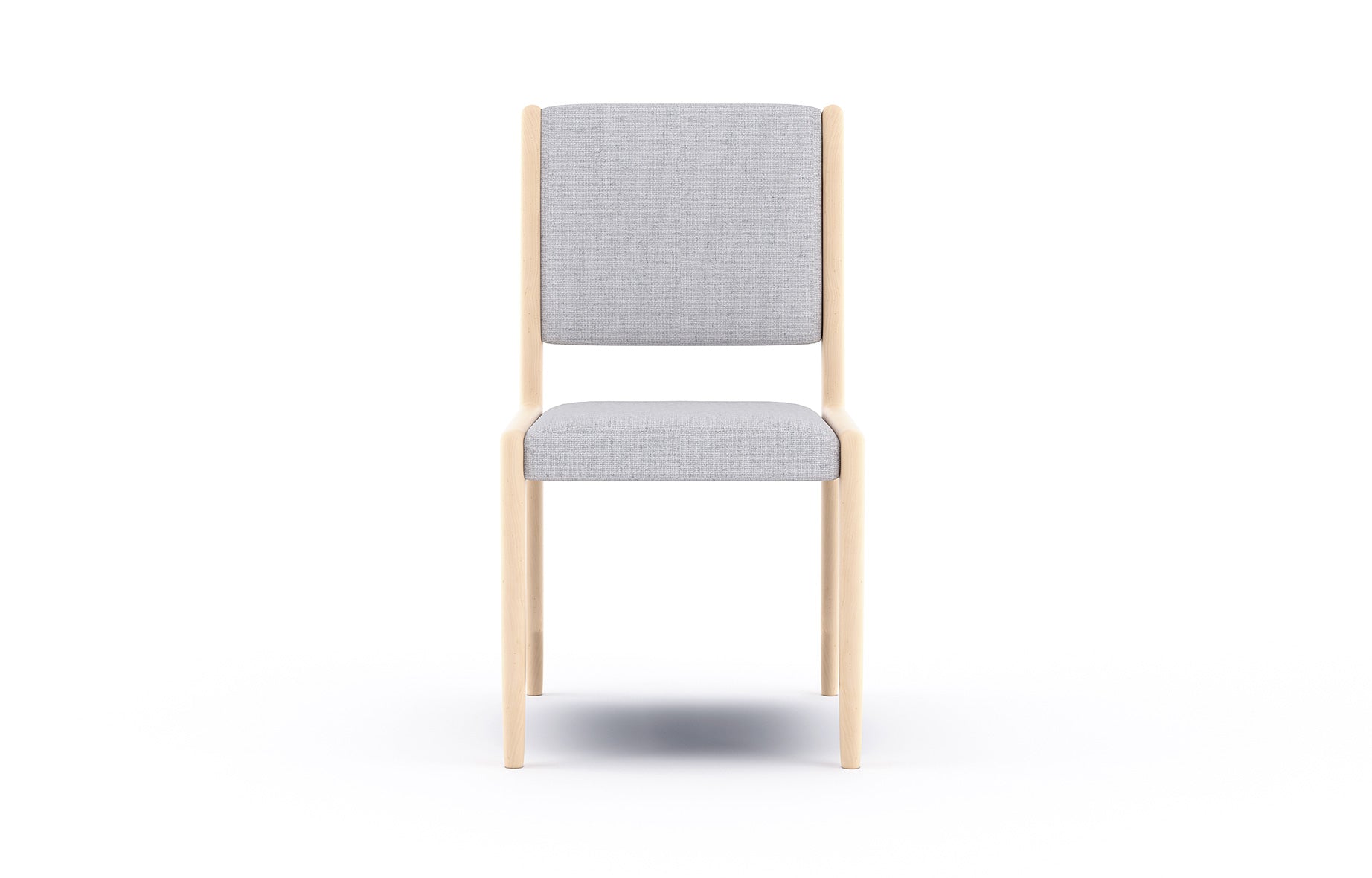 Chaise de salle à manger en latex naturel - Apportez le style danois et des lignes épurées à votre salle à manger avec la chaise de salle à manger