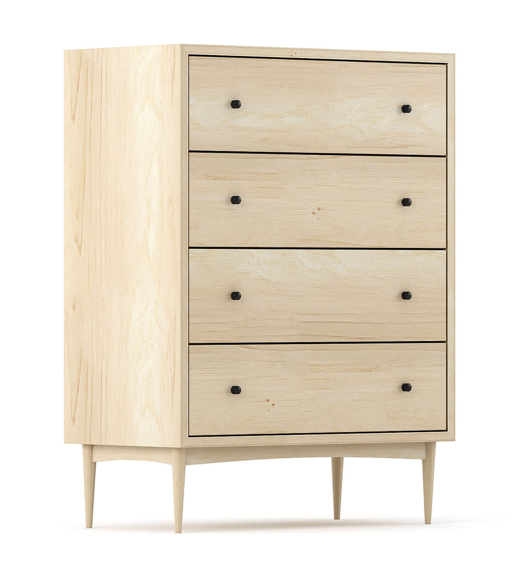 Commode haute à 4 tiroirs - Voyez grand