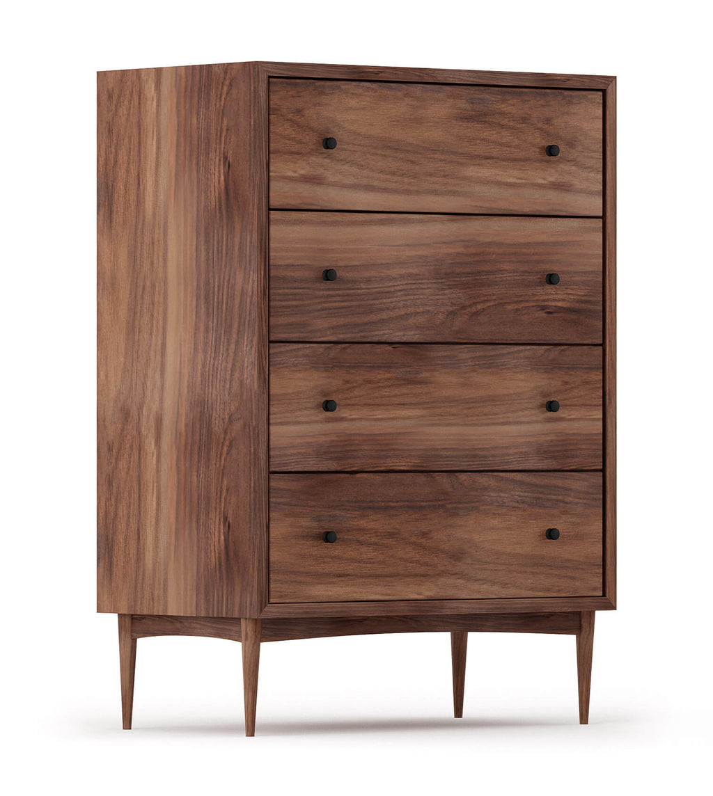 Commode haute à 4 tiroirs - Voyez grand