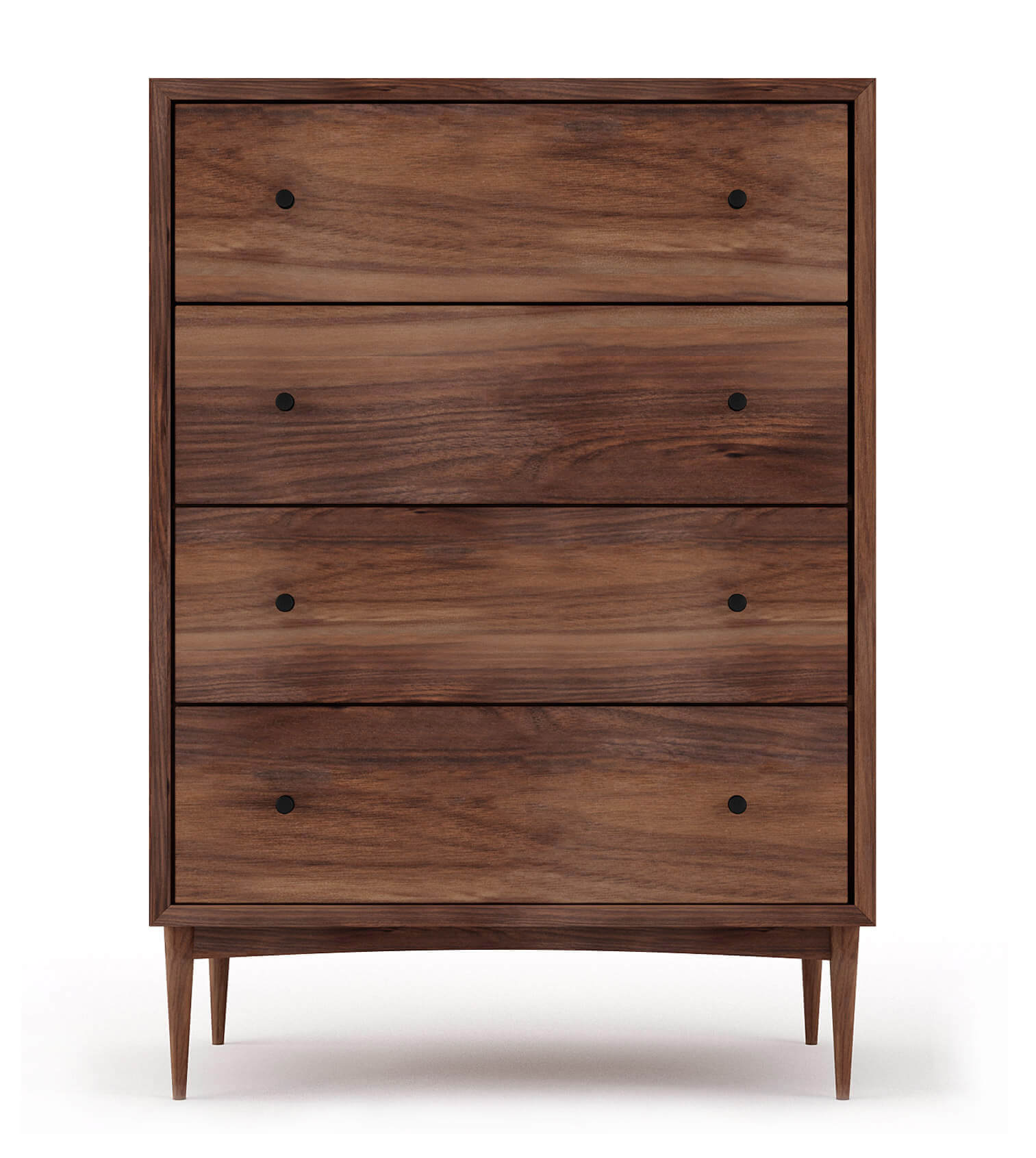 Commode haute à 4 tiroirs - Voyez grand