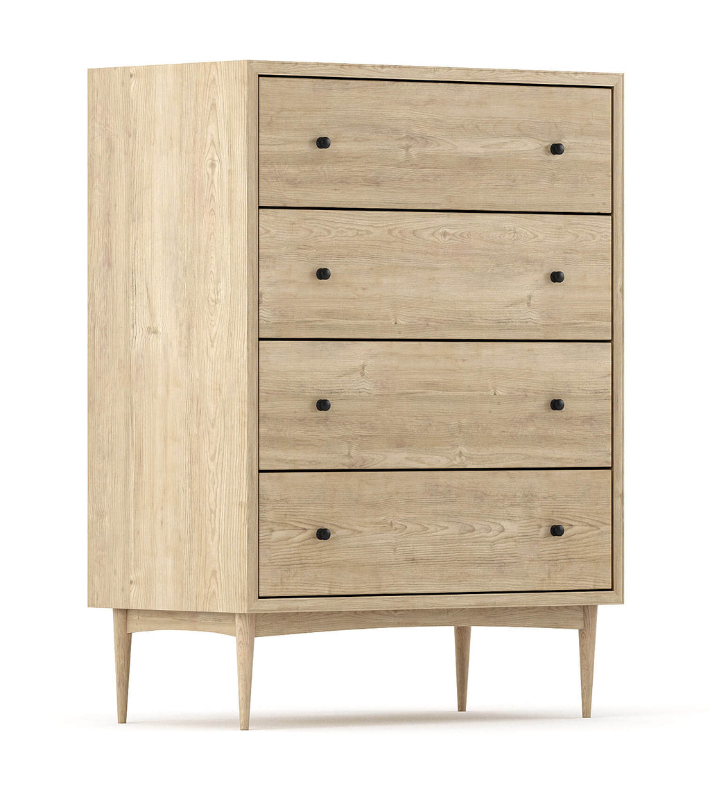 Commode haute à 4 tiroirs - Voyez grand