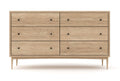 Commode large à 6 tiroirs – Notre commode large à 6 tiroirs offre deux colonnes de rangement spacieuses et pratiques : vous n'aurez jama