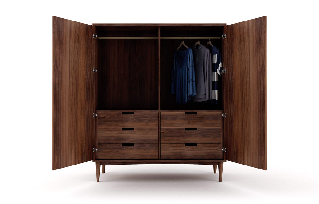 Armoire - Ajoutez du rangement et du raffinement à votre chambre ou votre entrée avec notre Armoire, fabriquée dans le M certifié FSC de votre choix