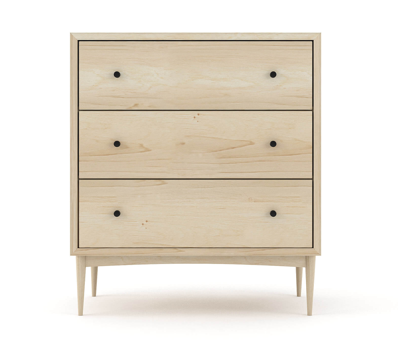 Commode haute à 3 tiroirs - Si vous prévoyez de porter des vêtements pour toujours (on ne fait que deviner)