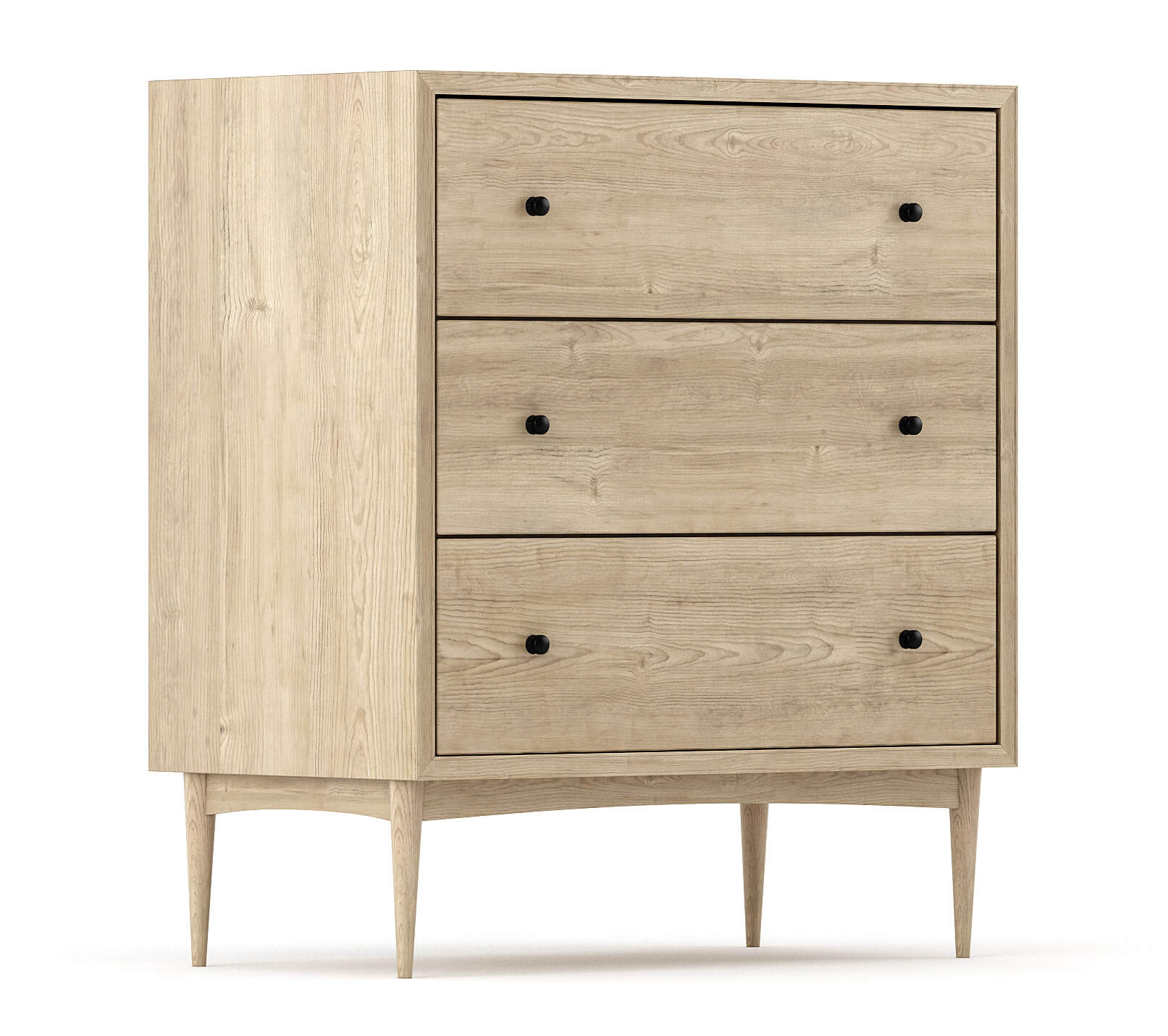 Commode haute à 3 tiroirs - Si vous prévoyez de porter des vêtements pour toujours (on ne fait que deviner)