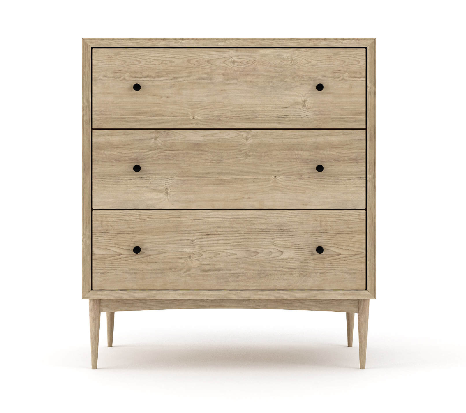 Commode haute à 3 tiroirs - Si vous prévoyez de porter des vêtements pour toujours (on ne fait que deviner)