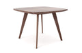 Table à manger carrée - Une pièce maîtresse chaleureuse d'inspiration danoise pour votre salle à manger ou votre coin cuisine