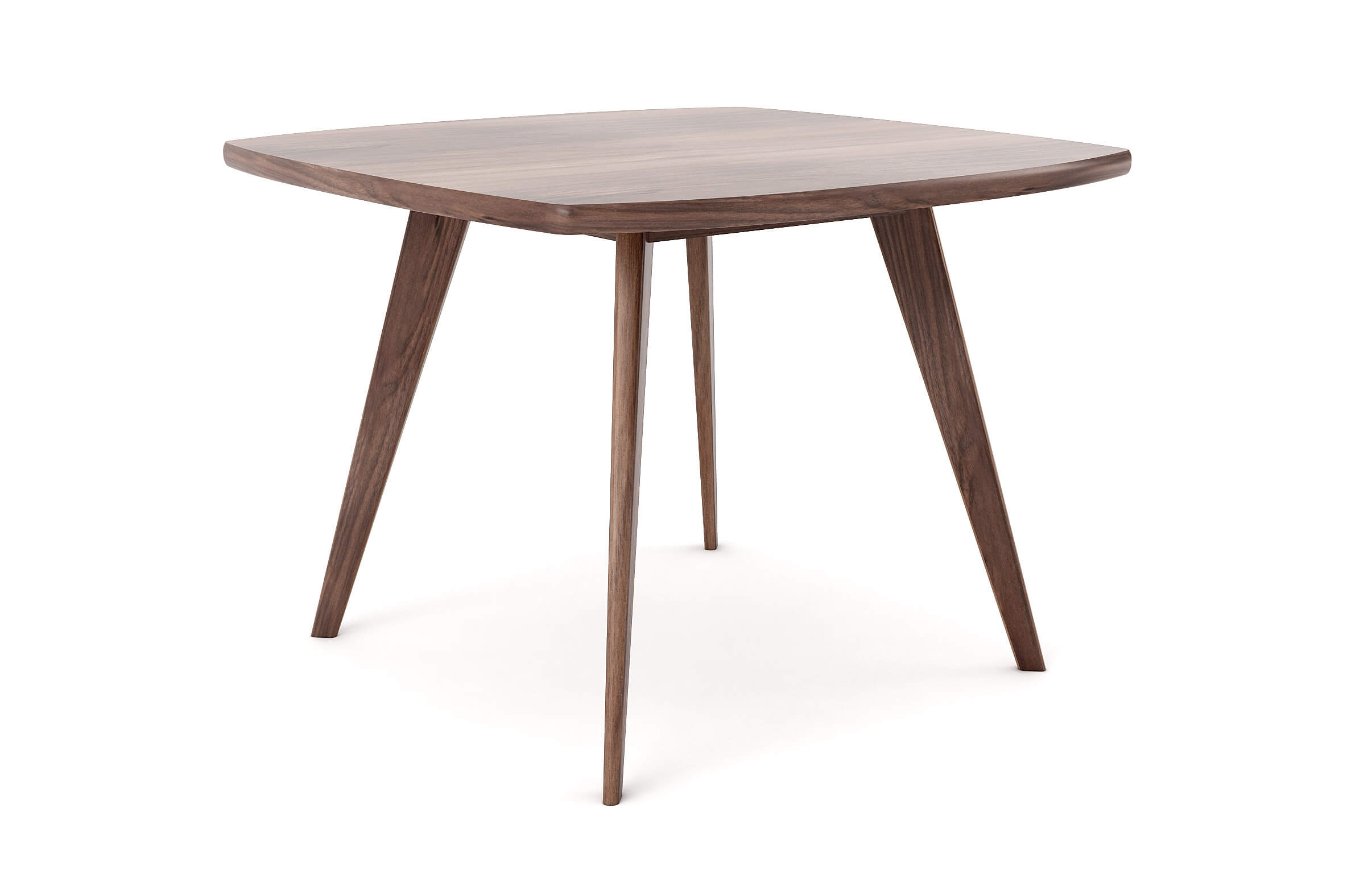 Table à manger carrée - Une pièce maîtresse chaleureuse d'inspiration danoise pour votre salle à manger ou votre coin cuisine