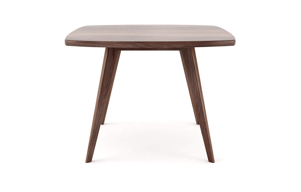 Table à manger carrée - Une pièce maîtresse chaleureuse d'inspiration danoise pour votre salle à manger ou votre coin cuisine