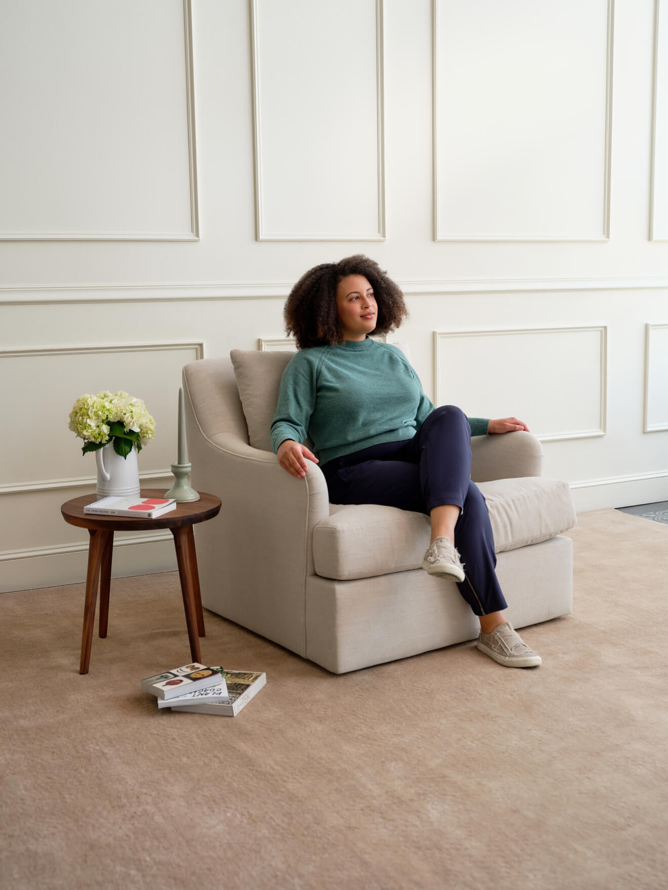 Chaise en Latex Naturel - Le dossier plus haut de cette chaise convient à ceux qui préfèrent un soutien plus droit, tandis que son ultra-sp