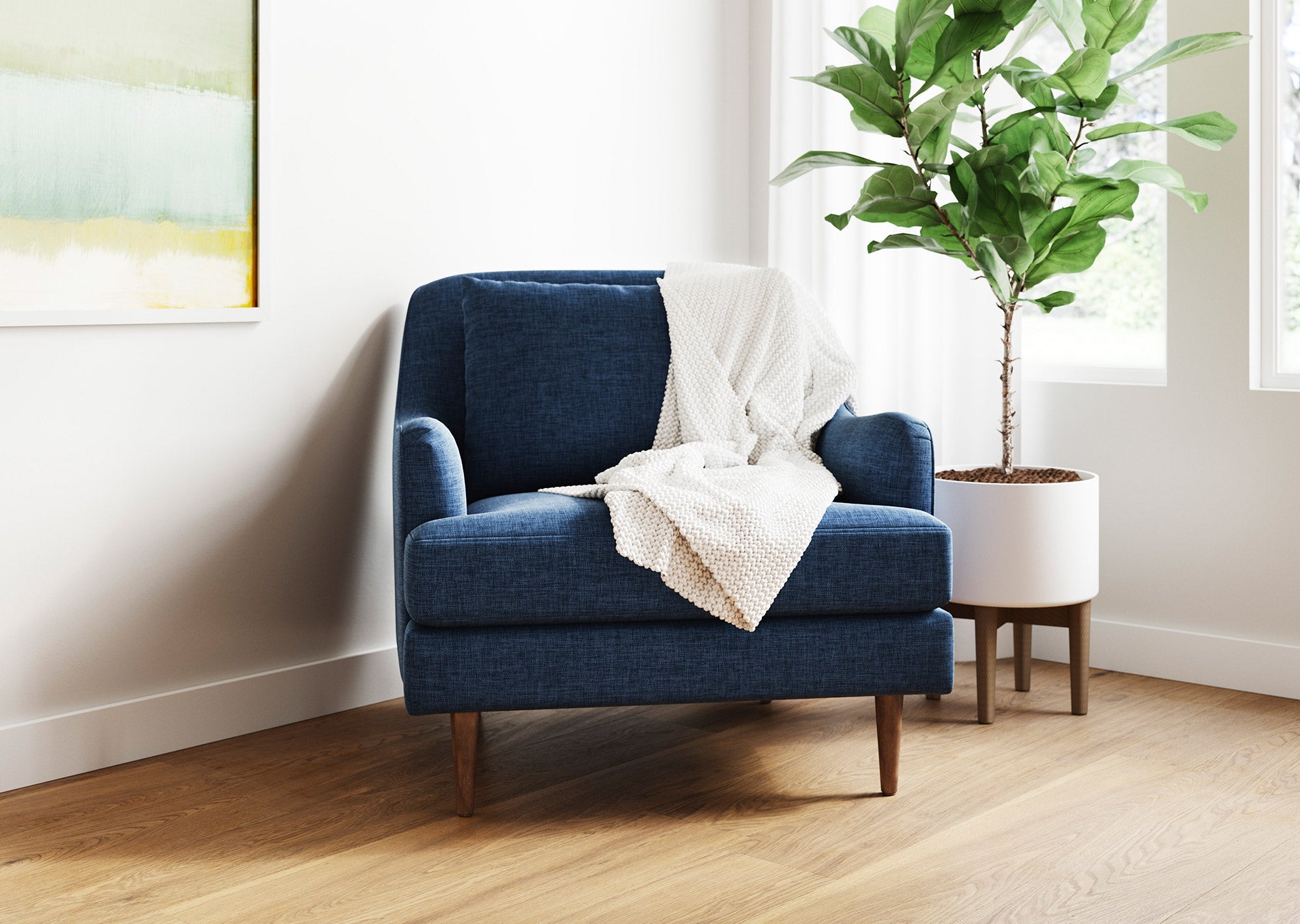 Chaise - Le dossier plus haut de la chaise convient à ceux qui aiment un soutien plus droit, tandis que l'assise ultra-spacieuse procure une sensation de
