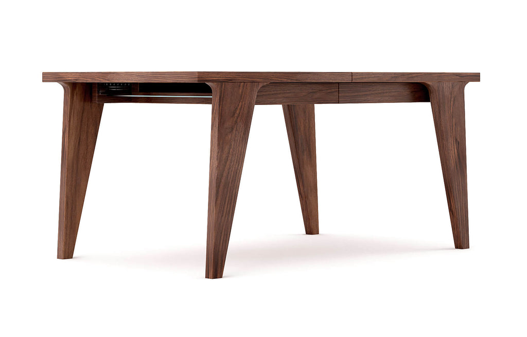 Table à manger extensible - Deux rallonges permettent d'accueillir 4, 6 ou 8 personnes à table, notre solution repas flexible pour les repas de tous les jours ou les grandes occasions.