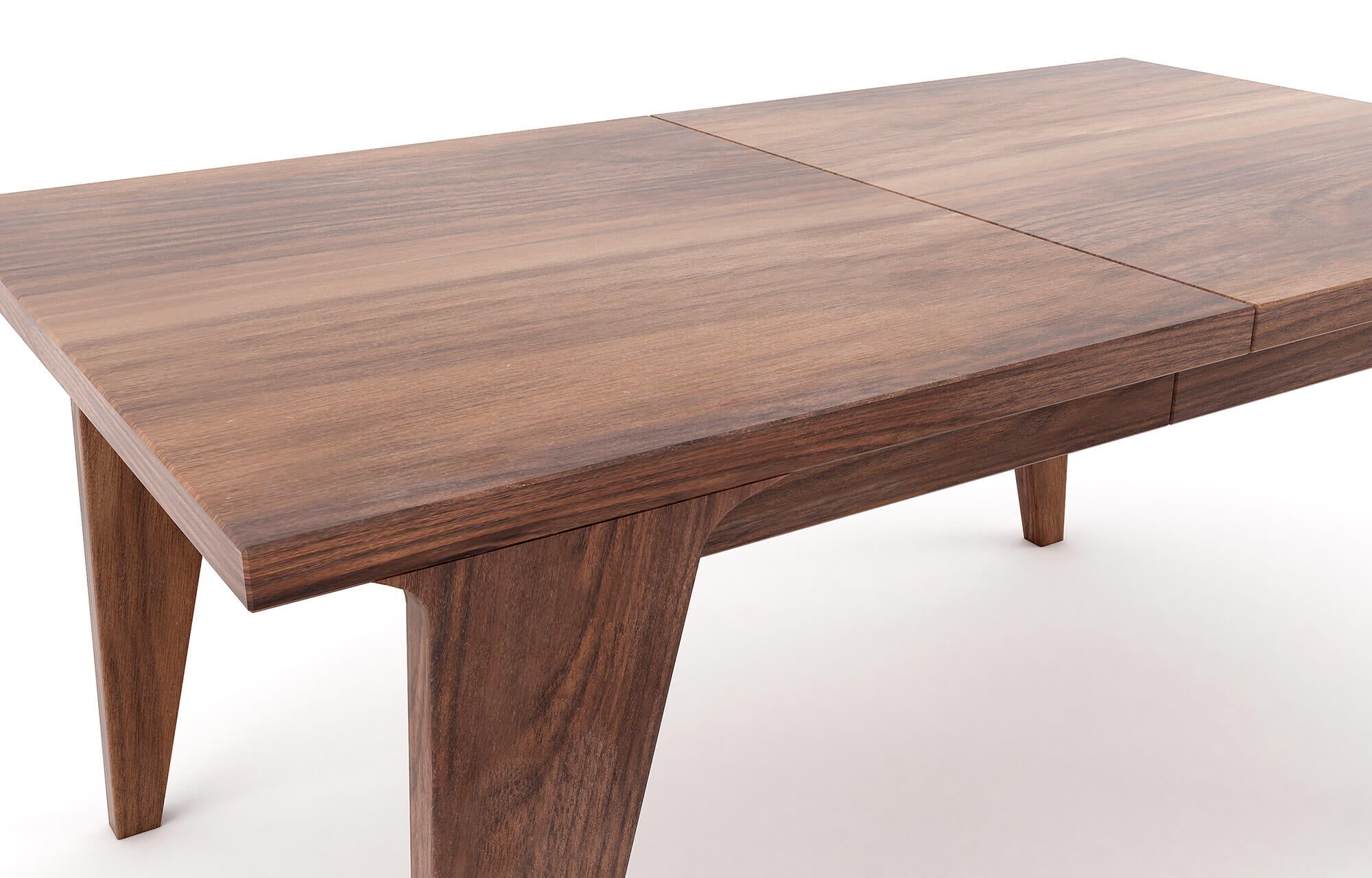 Table à manger extensible - Deux rallonges permettent d'accueillir 4, 6 ou 8 personnes à table, notre solution repas flexible pour les repas de tous les jours ou les grandes occasions.