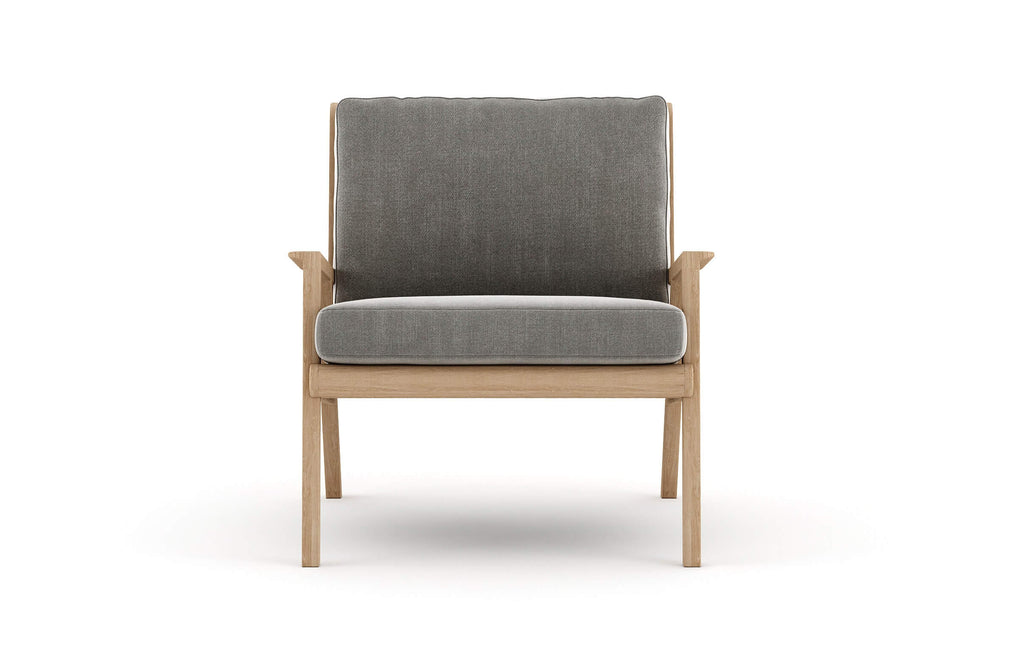 Fauteuil d'appoint en latex naturel - Spacieux avec un look moderne et aéré