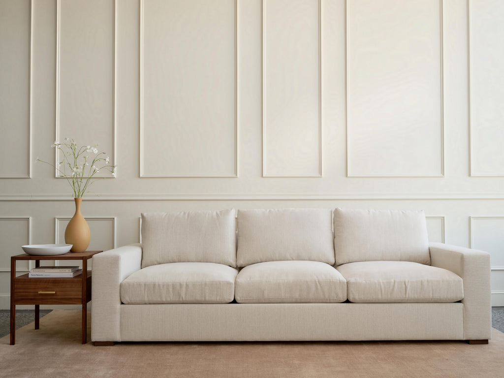 Canapé en latex naturel - Une version plus décontractée de notre design classique, le canapé présente une assise plus profonde et une hauteur d'assise plus élevée pour un confort optimal.