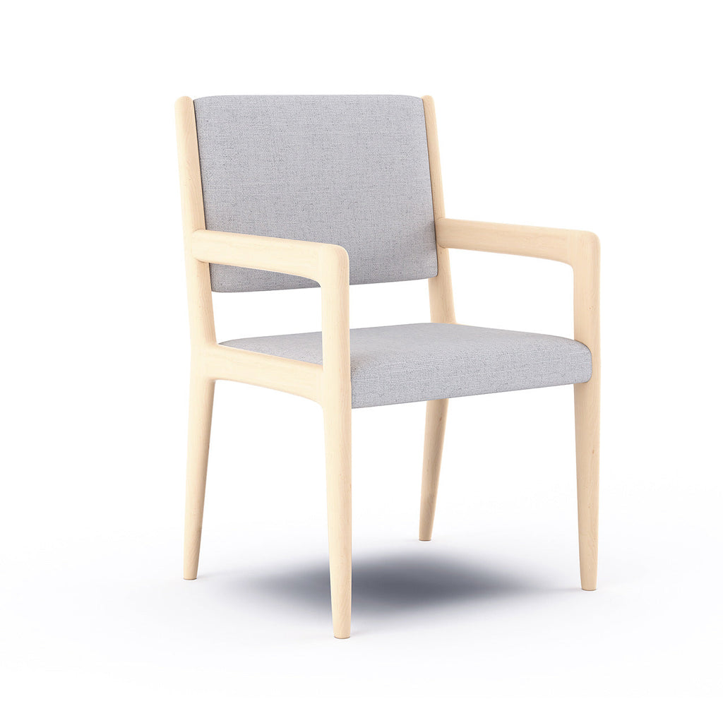 Fauteuil de salle à manger en latex naturel - Apportez le style danois et des lignes épurées à votre salle à manger avec le fauteuil de salle à manger