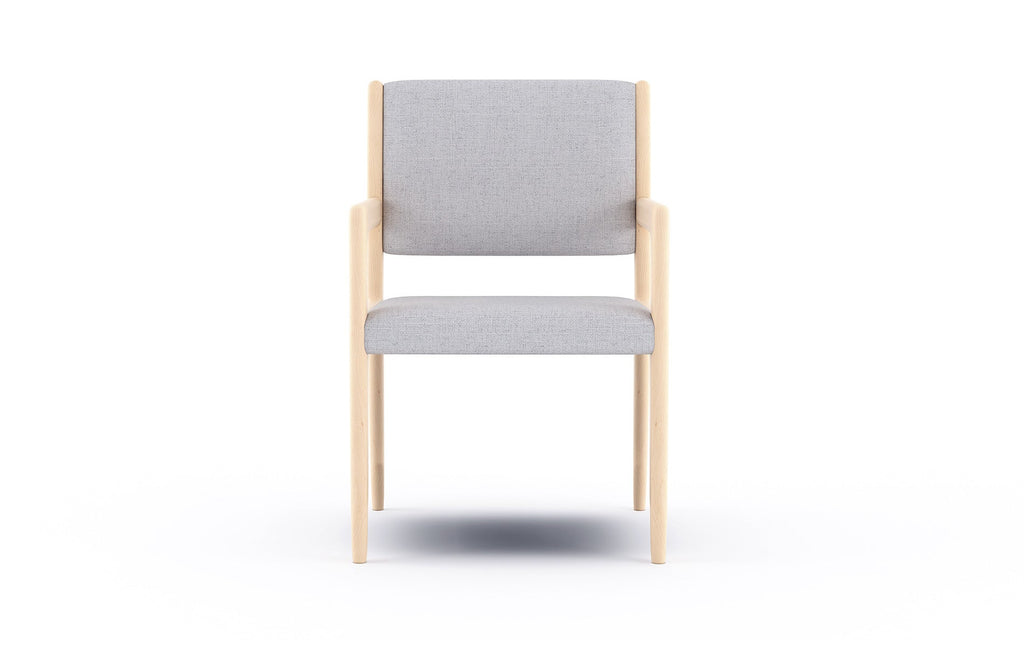 Fauteuil de salle à manger en latex naturel - Apportez le style danois et des lignes épurées à votre salle à manger avec le fauteuil de salle à manger