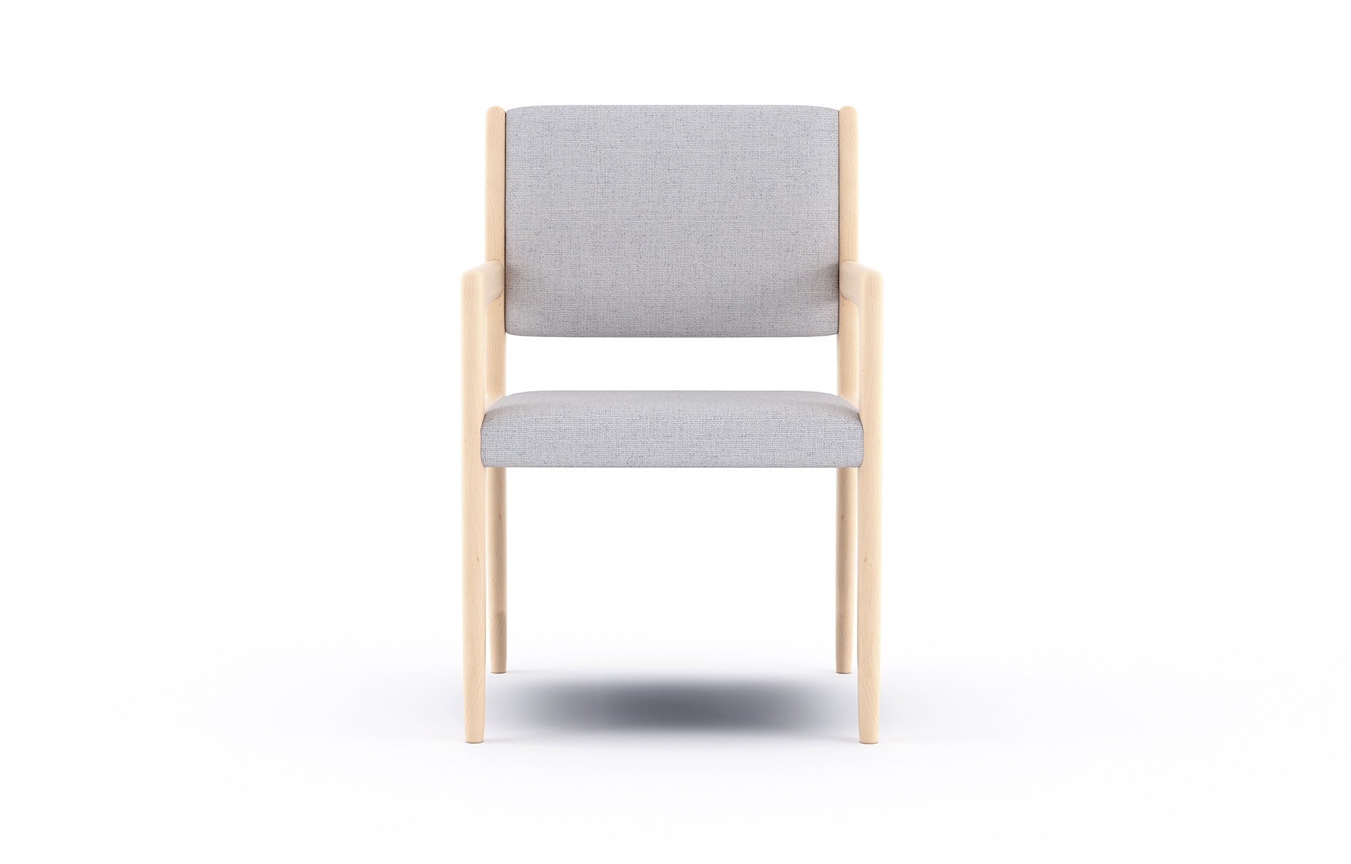 Fauteuil de salle à manger en latex naturel - Apportez le style danois et des lignes épurées à votre salle à manger avec le fauteuil de salle à manger