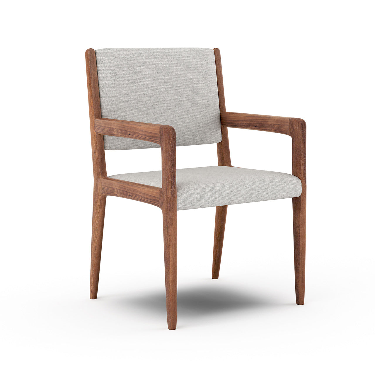 Fauteuil de salle à manger en latex naturel - Apportez le style danois et des lignes épurées à votre salle à manger avec le fauteuil de salle à manger