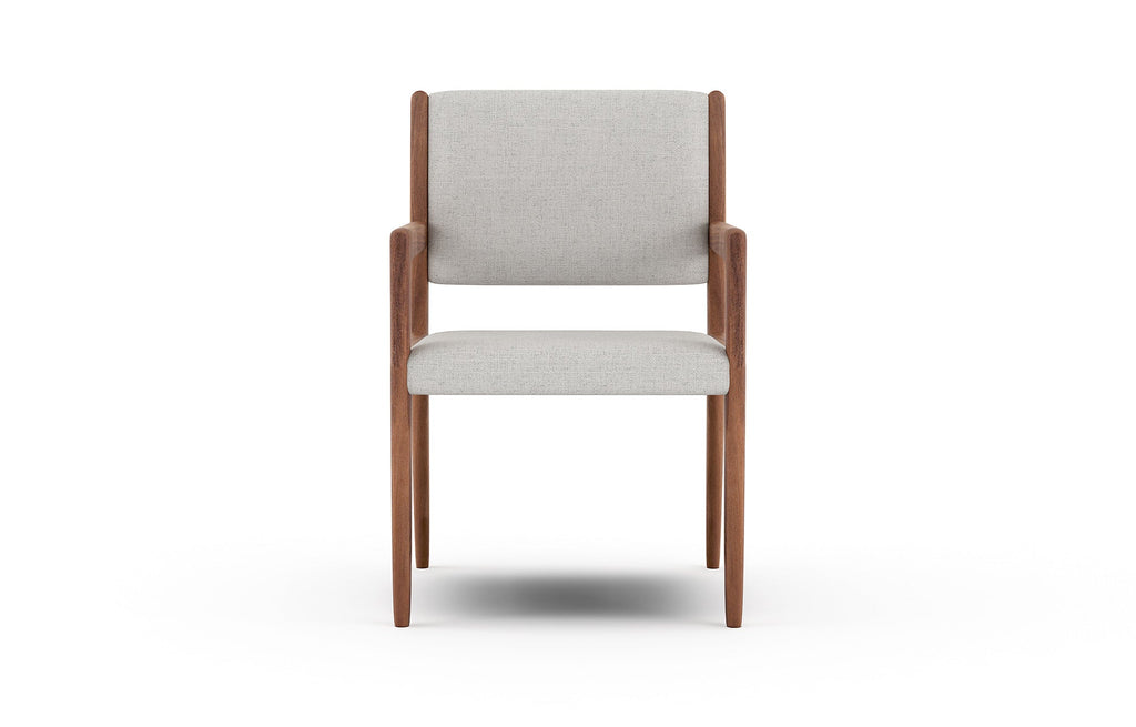 Fauteuil de salle à manger en latex naturel - Apportez le style danois et des lignes épurées à votre salle à manger avec le fauteuil de salle à manger