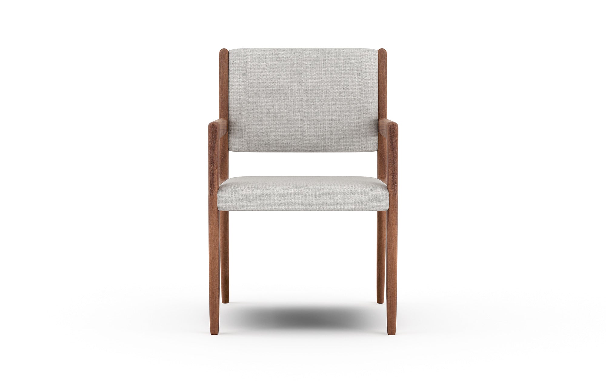 Fauteuil de salle à manger en latex naturel - Apportez le style danois et des lignes épurées à votre salle à manger avec le fauteuil de salle à manger