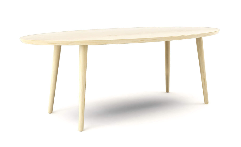 Table à manger ovale - Invitez vos proches autour des courbes élégantes de votre table à manger ovale, notre solution conviviale pour optimiser l'es