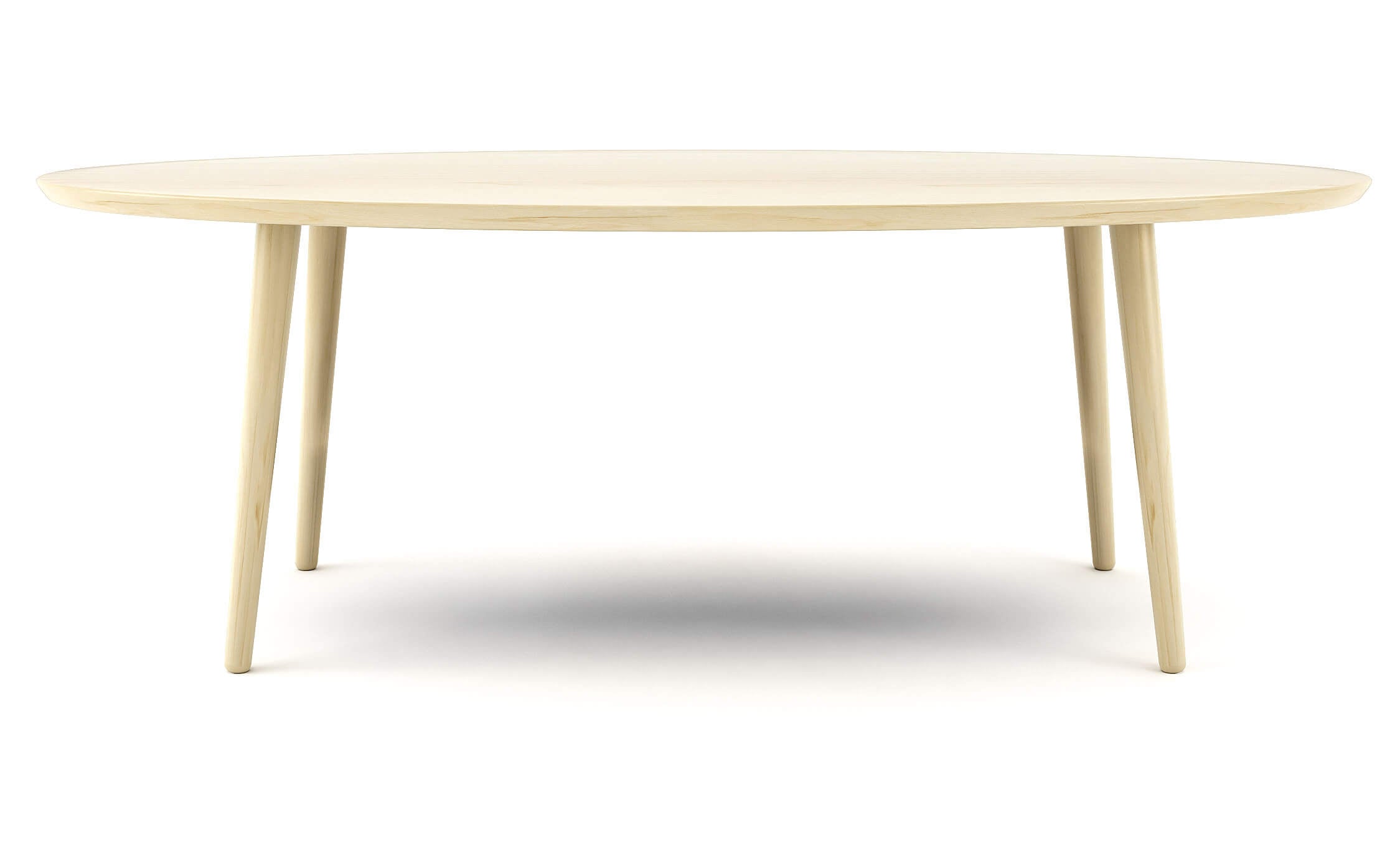 Table à manger ovale - Invitez vos proches autour des courbes élégantes de votre table à manger ovale, notre solution conviviale pour optimiser l'es