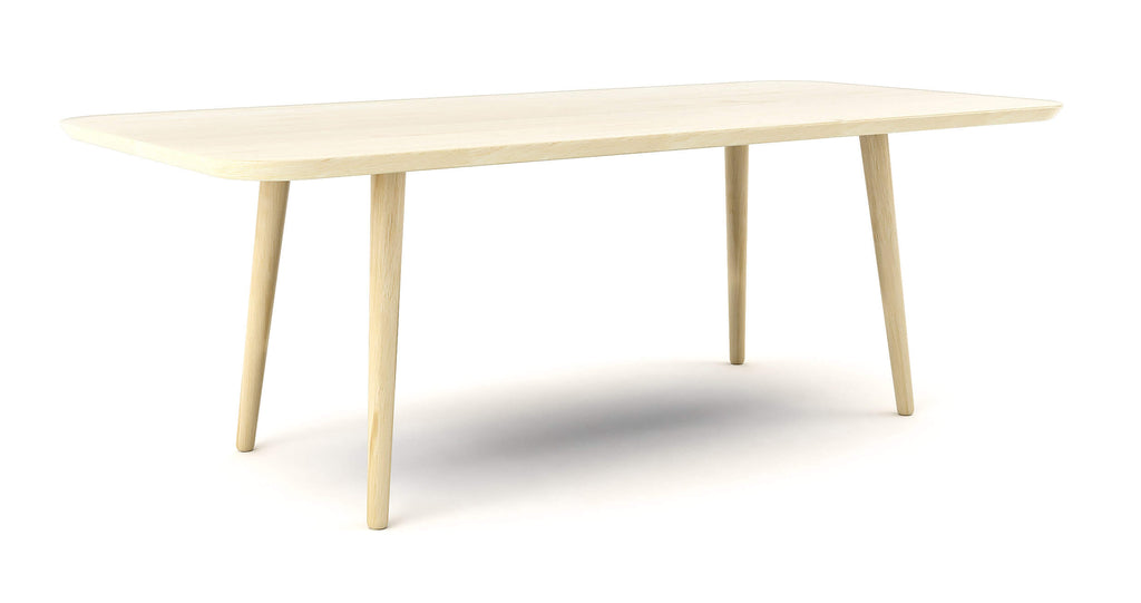 Table à manger rectangulaire - Des soirées spaghetti aux devoirs tardifs en passant par les réceptions du week-end, la table à manger rectangulaire