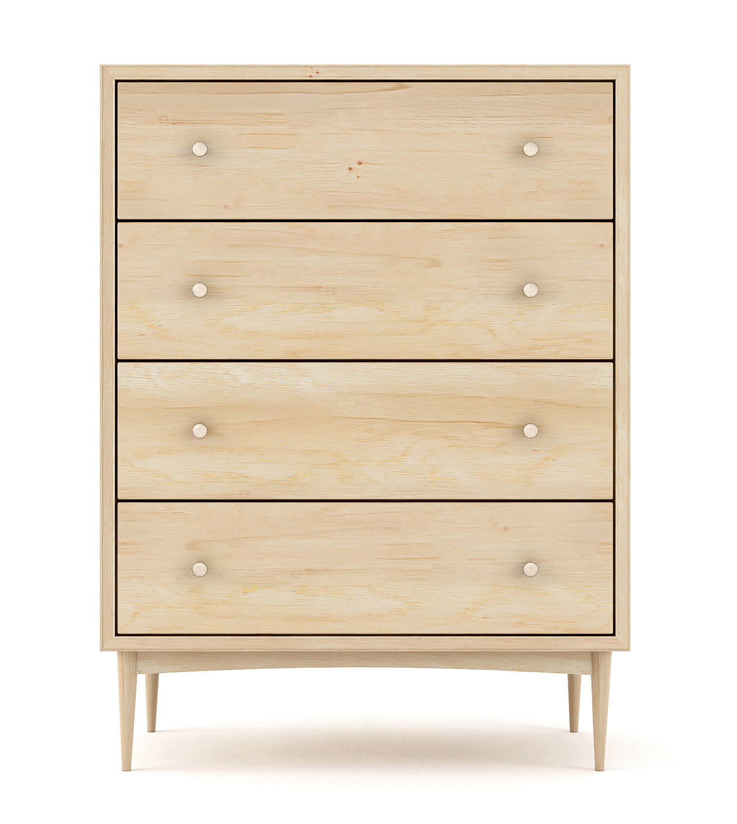 Commode haute à 4 tiroirs - Voyez grand