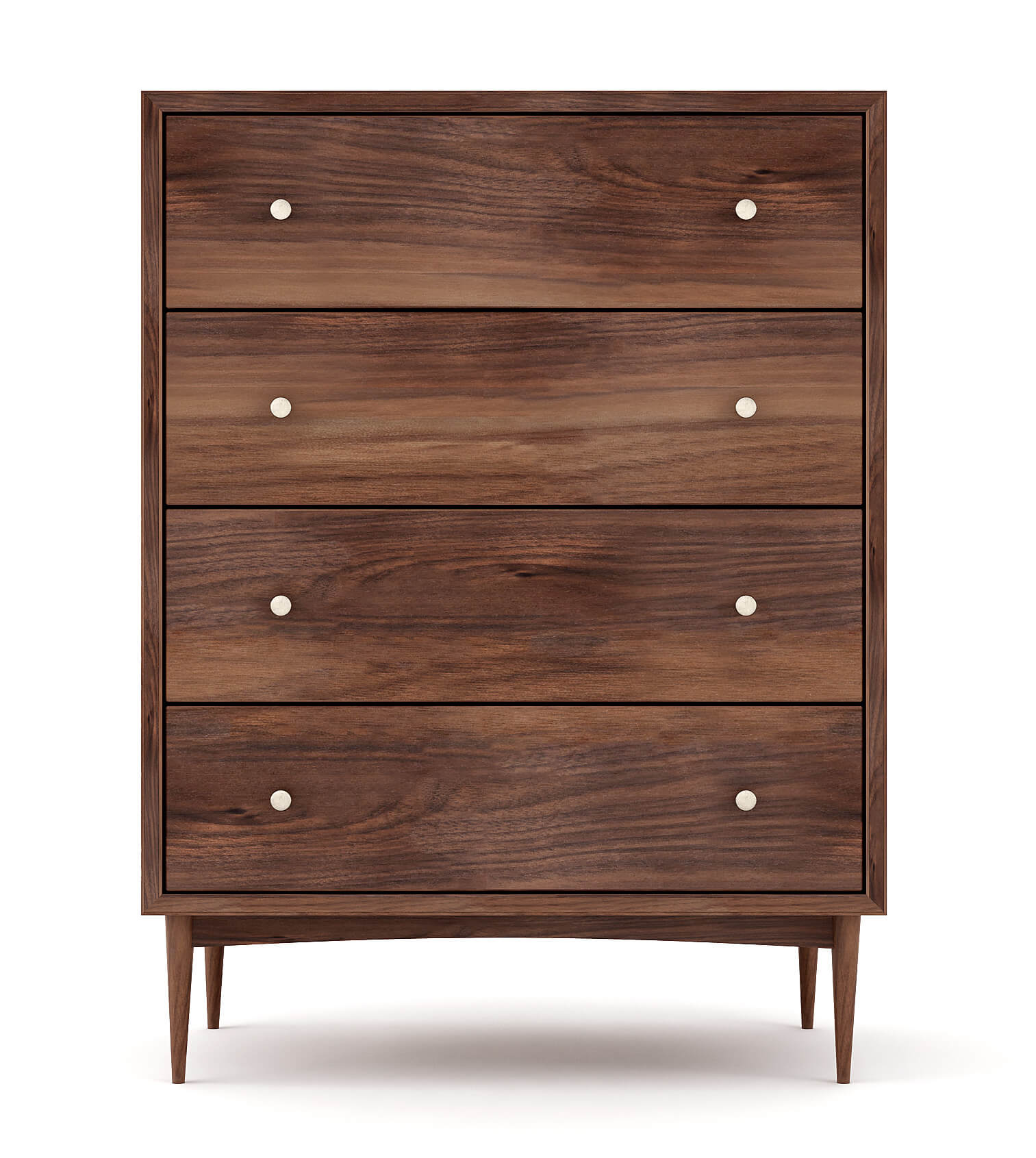 Commode haute à 4 tiroirs - Voyez grand