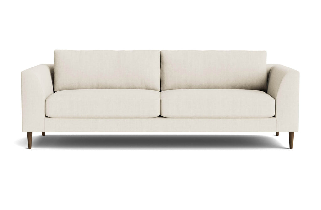 Canapé en Latex Naturel - Positionnez les coussins de dossier amovibles de ce canapé comme bon vous semble pour aménager votre salon idéal ; rembourrage en mousse 