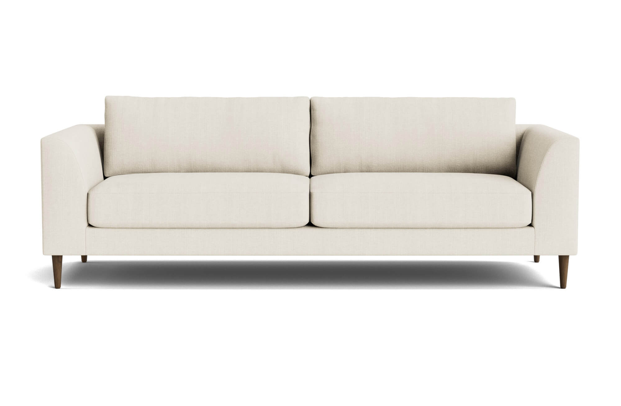 Canapé en Latex Naturel - Positionnez les coussins de dossier amovibles de ce canapé comme bon vous semble pour aménager votre salon idéal ; rembourrage en mousse 