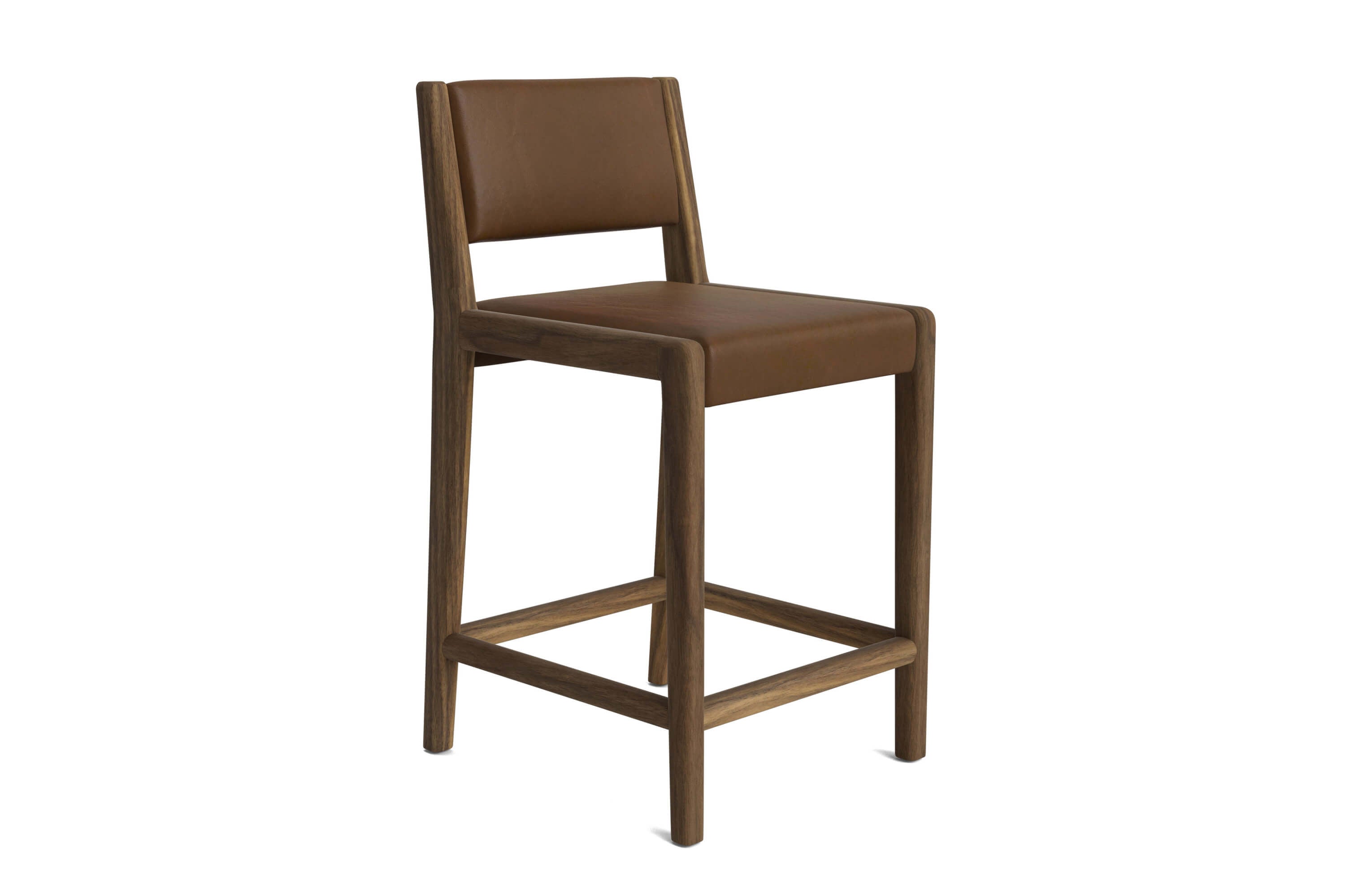 Tabouret de comptoir en latex naturel – Apportez le style danois et des lignes épurées à votre salle à manger avec le tabouret de comptoir