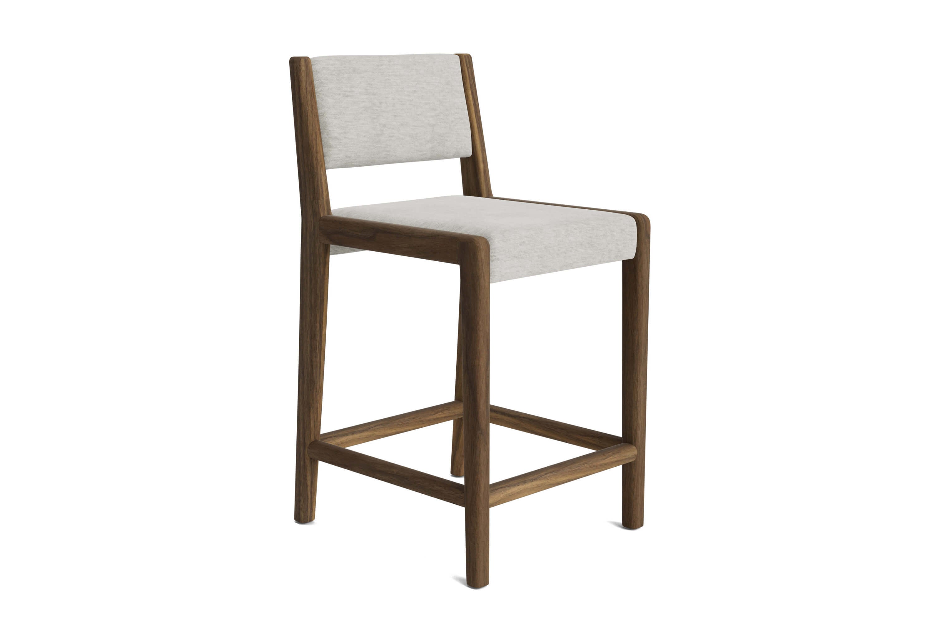 Tabouret de comptoir en latex naturel – Apportez le style danois et des lignes épurées à votre salle à manger avec le tabouret de comptoir