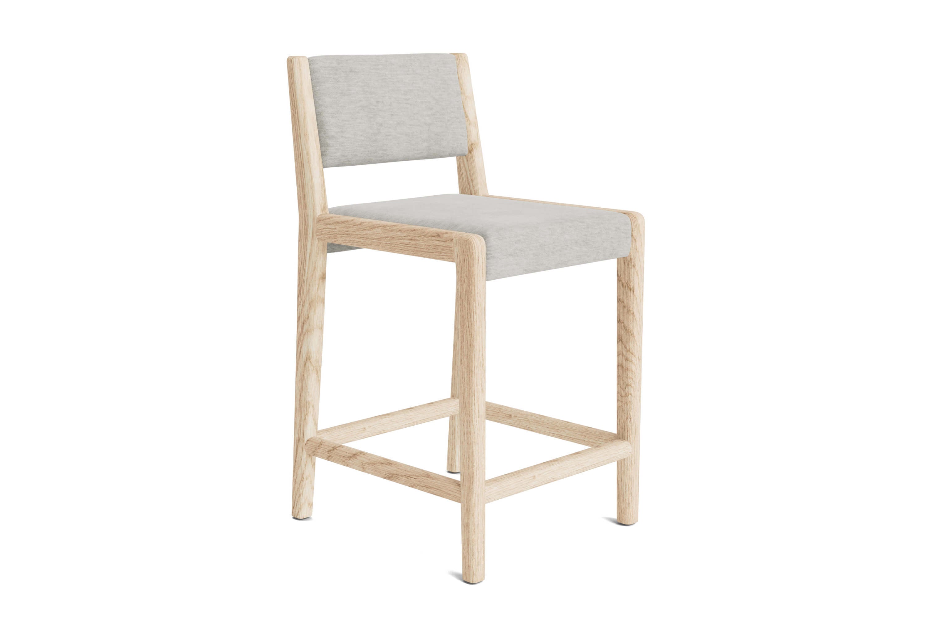 Tabouret de comptoir en latex naturel – Apportez le style danois et des lignes épurées à votre salle à manger avec le tabouret de comptoir