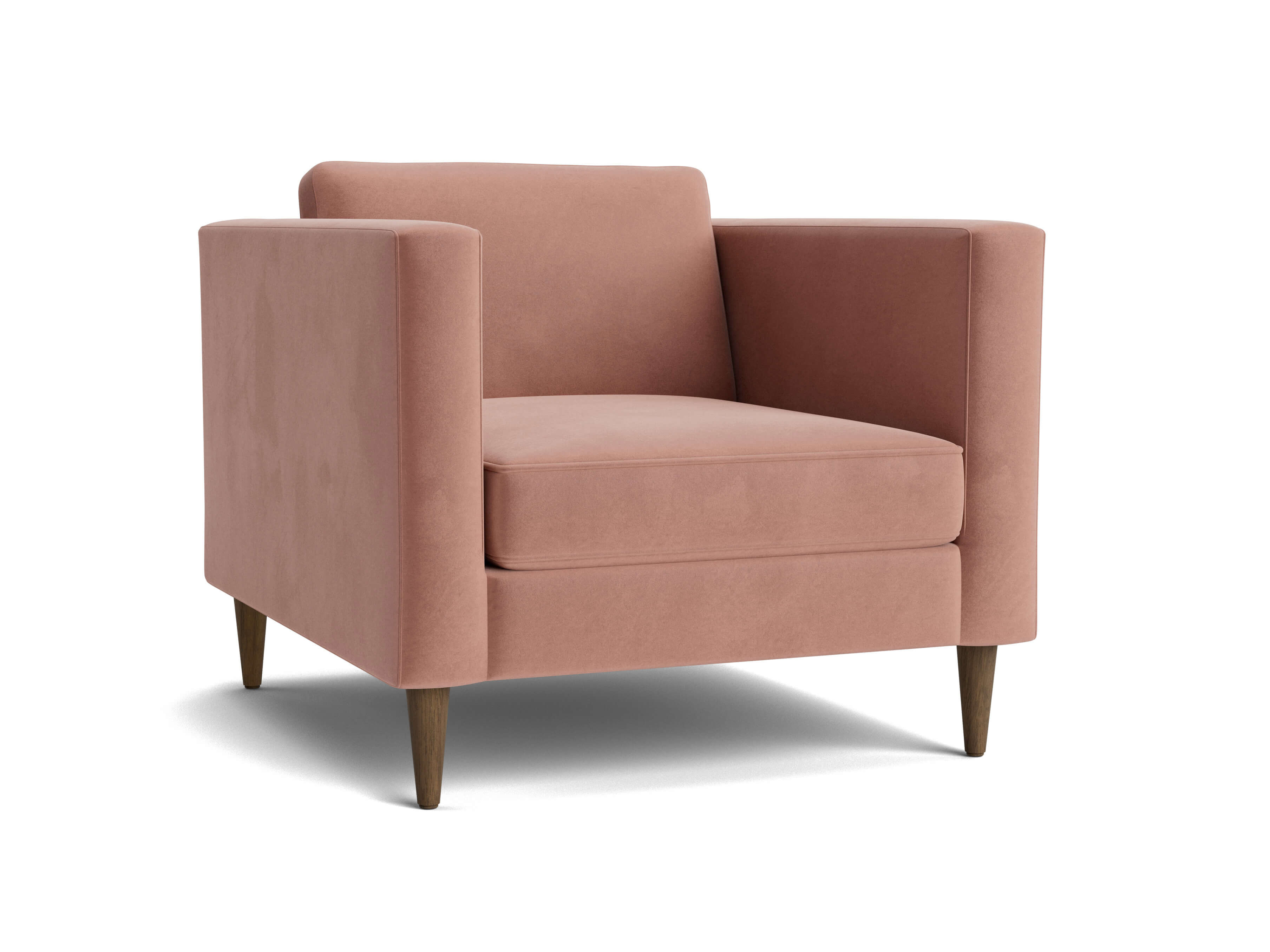 Chaise – Apportez l'ambiance lounge à votre salon avec les lignes modernes, la silhouette mid-century et le confort d'assise profonde de Chaise.