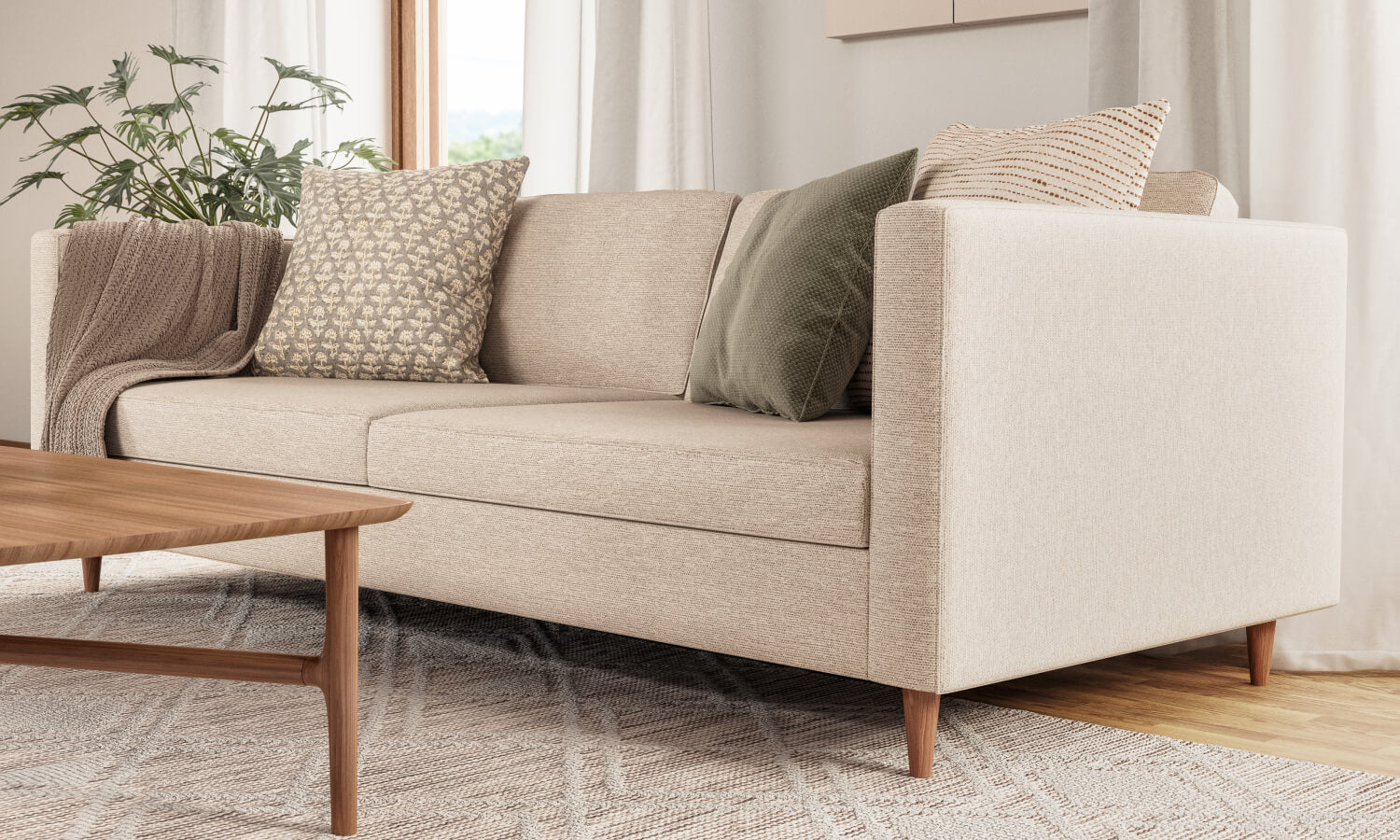Canapé - Un confort ultra moelleux et des assises profondes, le tout dans une silhouette élégante