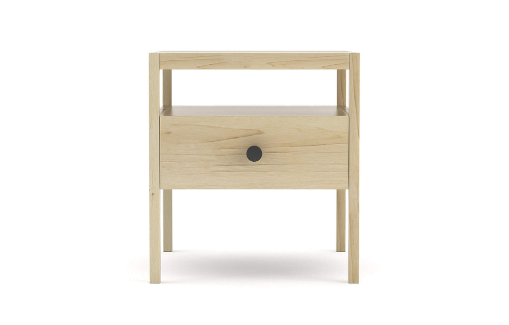 Table de chevet – Un compagnon pratique, aux lignes minimalistes, à la conception superbe et au cadre compact