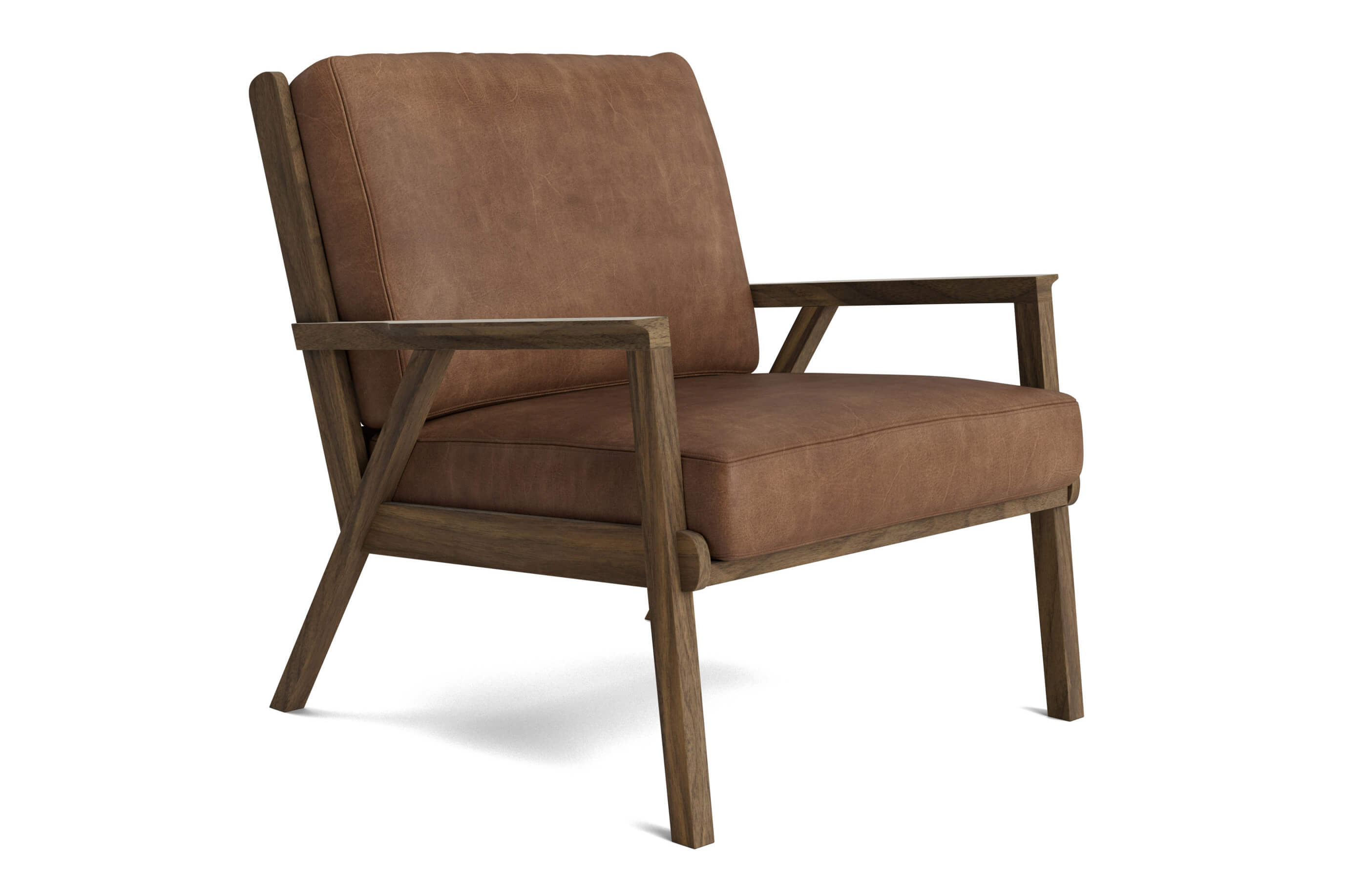 Fauteuil d'appoint en latex naturel - Spacieux avec un look moderne et aéré