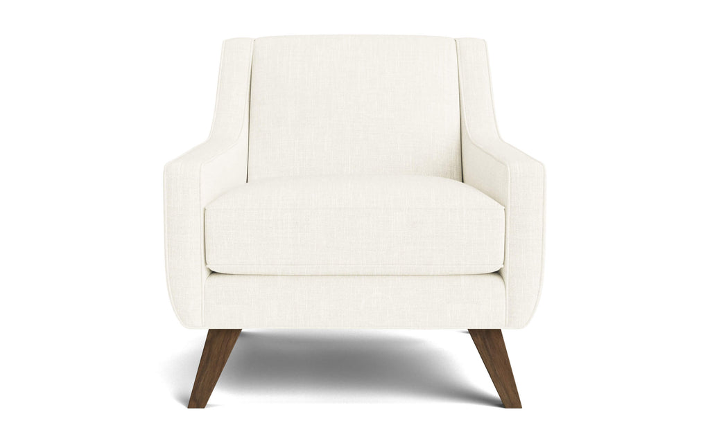 Chaise - La chaise prend une allure élégante avec son passepoil sur mesure, ses lignes inspirées du milieu du siècle et son haut dossier incliné pour un excellent